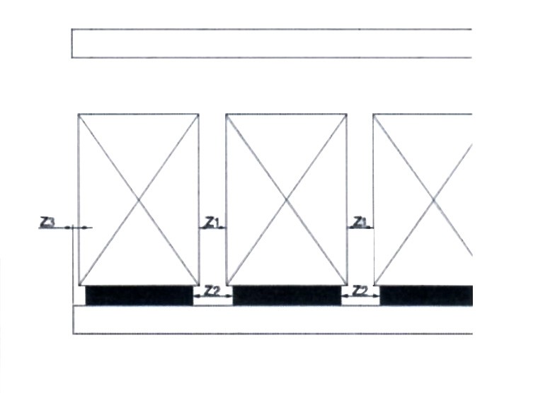 竖向与水平净距