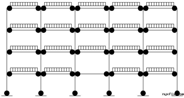 无支撑货架典型不利荷载布置